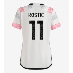 Juventus Filip Kostic #11 Udebanetrøje Dame 2023-24 Kort ærmer